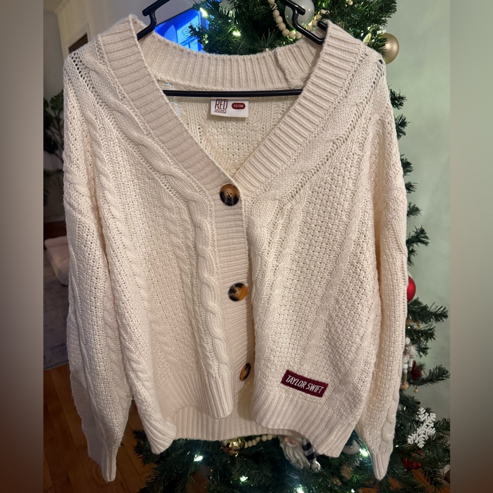 Authentic Taylor Swift Red Cardigan